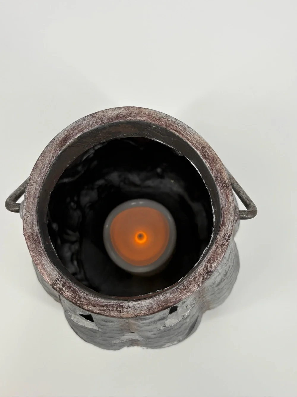 Hobby Lobby Black & Silver Halloween Pumpkin Décor Duo